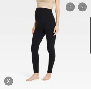 Isabel Maternity by Ingrid & Isabel Black Leggings